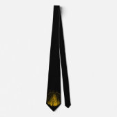 UFO-Stropdas Alien Spaceship Neckties Flying Sauce Stropdas (Voorkant)
