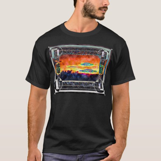 UFO Sunrise T-shirt (Voorkant)