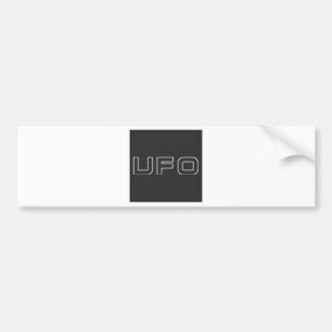 ufo-test bumpersticker