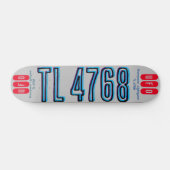 UFO TL4768 7 3/4-inch skateboard Deck (Horizontaal)