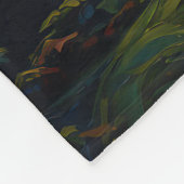 UFO van Van Gogh Fleece Deken (Hoek)