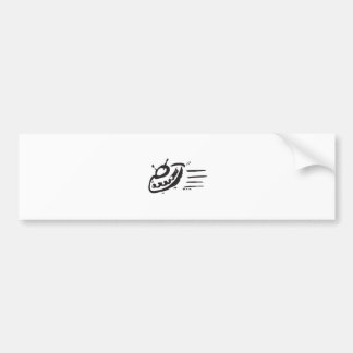 UFO - Vliegende Schotel - Ruimteschip Bumpersticker