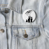 UFO-waarneming Ronde Button 5,7 Cm (In situ)