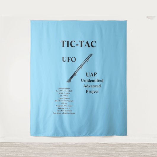 UFO WANDKLEED (Voorkant)