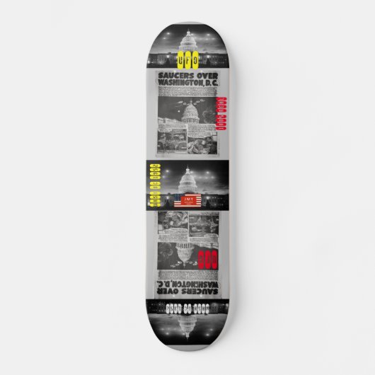 UFO WASH DC JMT Skateboard (Recto)