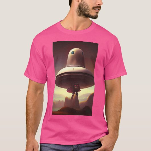 Ufo Watcher T-shirt (Voorkant)