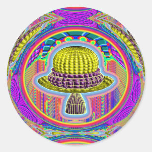 UFO Wijsheid Sticker