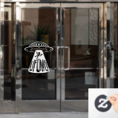 UFOMG RAAMSTICKER (Kantoordeur)