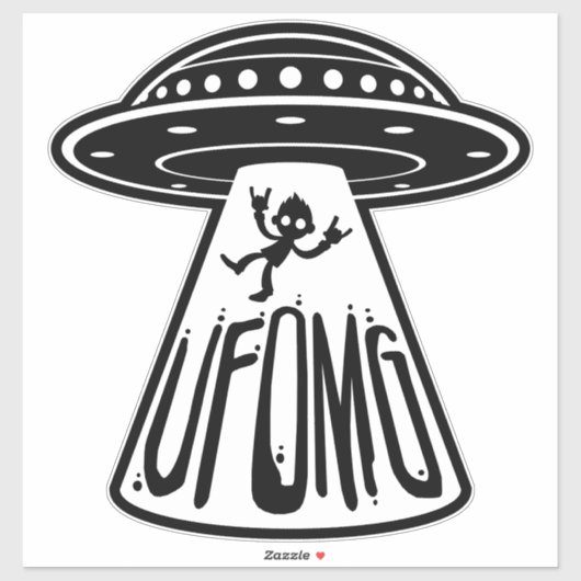 UFOMG STICKER (Vel)