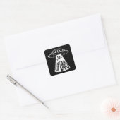 UFOMG VIERKANTE STICKER (Envelop)