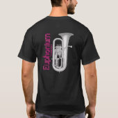Ufonium Euphonium Wat T-shirt (Achterkant)