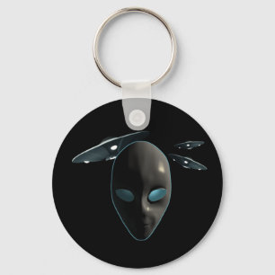 UFO's en Aliens Sleutelhanger