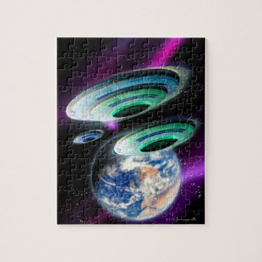 UFO's Legpuzzel (Verticaal)