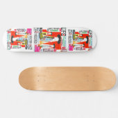 UFOS ZIJN ECHTE skateboard (Horizontaal)