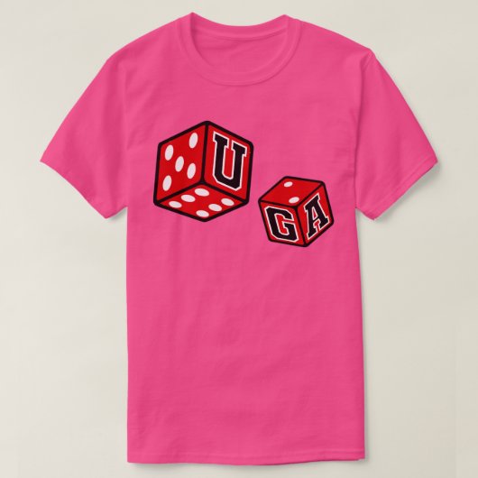 UGa Beer Die TShirt (Design devant)