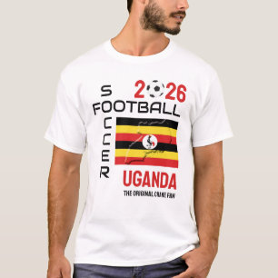 UGANDA 2026 Voetbalfan T-shirt