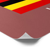 Uganda Flag Classic Flag Poster (Hoek)