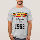 Uganda Flag Independence Celebration T-shirt (Voorkant)