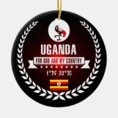 Uganda Keramisch Ornament (Voorkant)