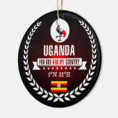 Uganda Keramisch Ornament (Links)