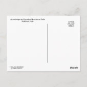 Uganda Murchison Herfsten Antelope Briefkaart (Achterkant)