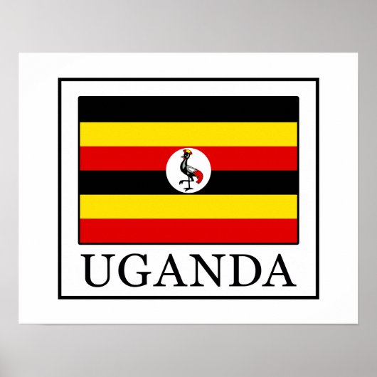 Uganda Poster (Voorkant)