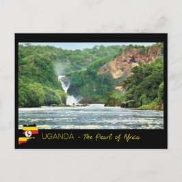 Uganda Postkarte Briefkaart