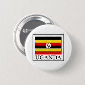 Uganda Ronde Button 5,7 Cm (Voorkant /achterkant)