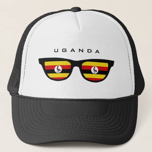 Uganda Shades aangepaste petten (Voorkant)