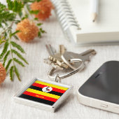Uganda Sleutelhanger (Zijkant)