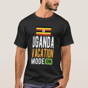 Uganda Souvenir - Reizen - Uganda Vakantie modus a T-shirt