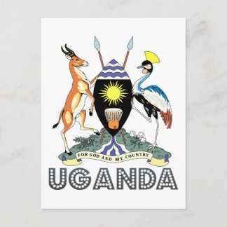Ugandan Emblem Briefkaart