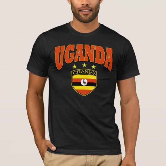 Ugandese Cranes T-shirt (Voorkant)