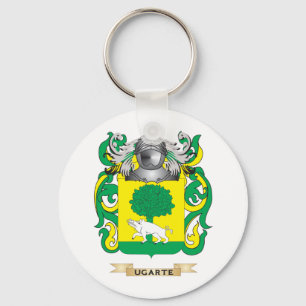 Ugarte Family Crest (wapenschild) Sleutelhanger