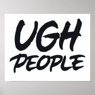 UGH Mensen Poster
