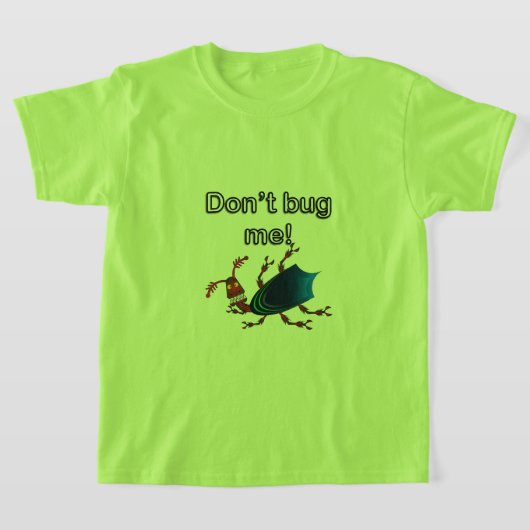 Ugly Bug - Kinderen Basic T-Shirt (Laagn)
