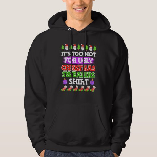Ugly Christmas Hoodie (Voorkant)