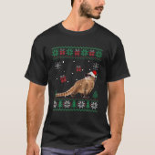 Ugly Christmas Pajama Sweater Coati Animals Lover T-shirt (Voorkant)