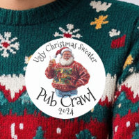 Ugly Christmas Sweater Pub Crawl-activiteit Drink