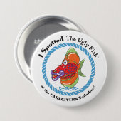 Ugly Fish Button (Voorkant /achterkant)