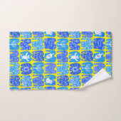 Ugly Hannukah Sweaters Holiday Pattern Bad Handdoek (Handdoek)