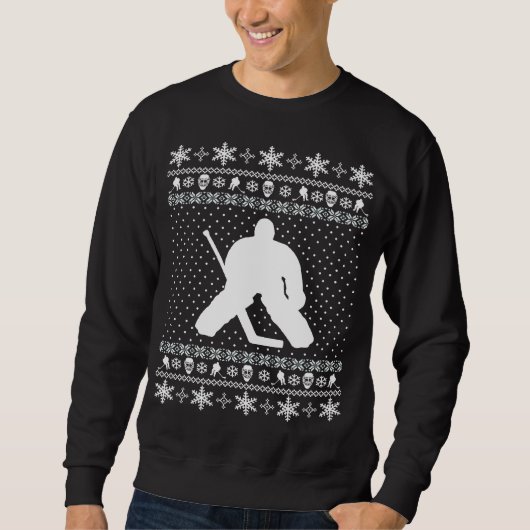 Ugly Hockey-kerstSweater Trui (Voorkant)