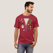 Ugly Holiday Sweater T-shirt (Voorkant volledig)