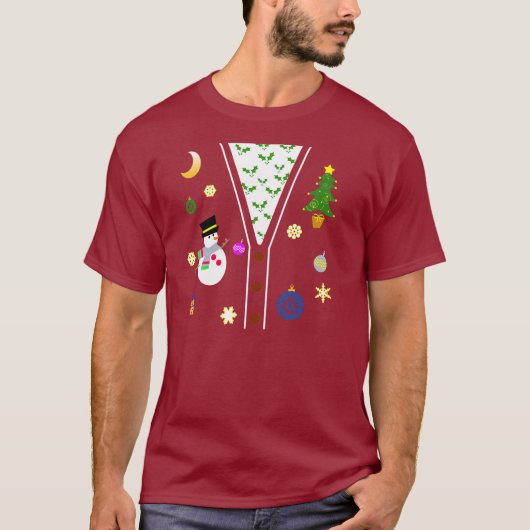 Ugly Holiday Sweater T-shirt (Voorkant)