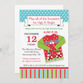 Ugly kerst Sweater Invitation Kaart (Voorkant / Achterkant)