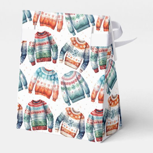 Ugly kerstkeuken bedankdoosjes (Achterkant)