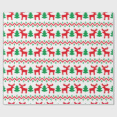 Ugly kerstkeuken cadeaupapier (Vlak)