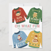 Ugly kerstkeuken feestdagenkaart (Voorkant)