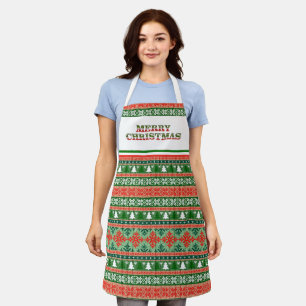 Ugly kerstkeuken Fun Holiday Apron Schort