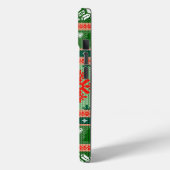 Ugly kerstkeuken | Groen en rood Case-Mate iPhone Case (Achterkant / Links)